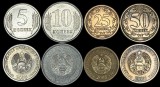 TRANSNISTRIA LOT / SET 4 buc : 5 + 10 + 25 + 50 COPEICI KOPEEK 2005 , XF