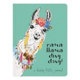 Rama Llama Ding Dong Textured Paperback Journal