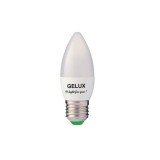 Bec ecoled, lumanare, lumina calda, 3000K, E14, 8W, Gelux GartenVIP DiyLine