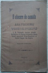 N. P. Poenaru / O AFACERE DE CAMATA ?I ANATOCISMU - edi?ie 1880, Craiova foto