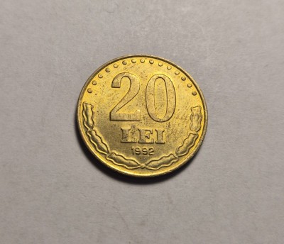 20 lei 1992 UNC foto