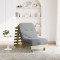 Gossi canapea futon cu saltea, 70x206x11 cm, lemn de pin tratat