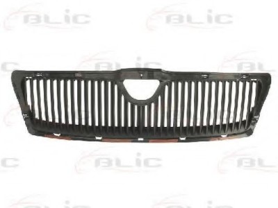 Grila radiator SKODA OCTAVIA II (1Z3) (2004 - 2013) BLIC 6502-07-7521990P foto
