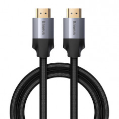 Cablu HDMI Baseus Enjoyment Series, 4K, 0,75 m (negru/gri)