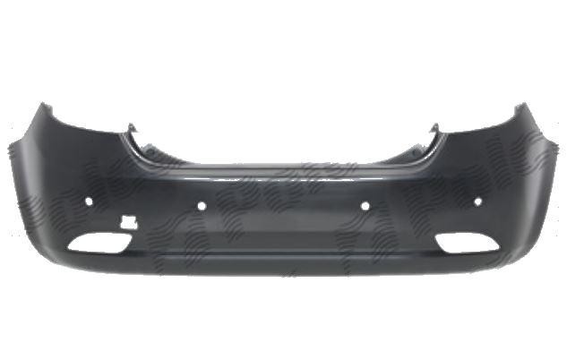 Bara spate Kia CeeD (Ed) Model 5usi , 10.2006-08.2009, Trebuie Vopsita/neprimerizata, Orificii Senzori parcare , 866111H010, 411496