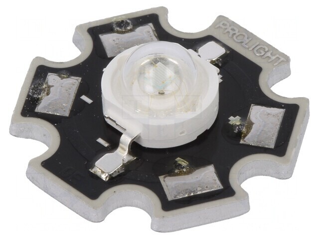 LED albastru 3W 700mA 130&deg; 455-475nm Proeon