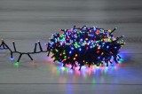 Instalatie brad Craciun snake, Hoff, 700 LED-uri multicolore, 14 m, controler, interior / exterior
