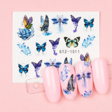 Cumpara ieftin Tatuaj Unghii LUXORISE Butterfly Grace, STZ-1011