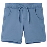 Pantaloni scurti pentru copii cu snur, albastru &icirc;nchis, 92 GartenMobel Dekor, vidaXL