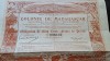 Actiune-Colonie de Madagascar 1903-Rara