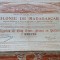 Actiune-Colonie de Madagascar 1903-Rara