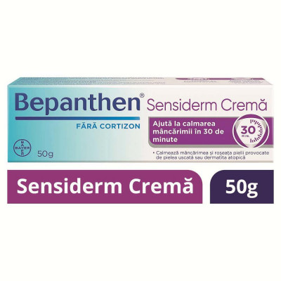 Crema Bepanthen Sensiderm 50 grame Bayer foto