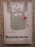 A. GHERMANO - DIN PRAVILE NESCRISE, 1962