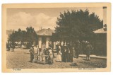 2471 - FOCSANI, Market, Romania - old postcard - unused