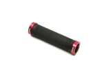 Mansoane P2R Shockman STR 130, TPR, 130mm, Negru-Rosu Ultimate FactoryBikes
