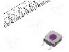 Microintrerupator 6.2x6.2mm, OFF-(ON), SPST-NO, C&amp;K - KSEM31G LFS