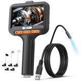 Cumpara ieftin Camera Inspectie Auto Industriala iUni VC43-AV, Ecran IPS 4.3&quot;, Cablu Semirigid, Lungime 2M, 1080P, 8 LED-uri ajustabile, Lentila 8mm, Rezistenta la A