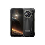 Telefon mobil Blackview BV8200, Negru, 4G, 6.5" 2.4K FHD+ 120Hz, 36GB RAM (12GB + 24GB extensibili), 256GB ROM, Android 14, MediaTek Helio G100, 50MP+