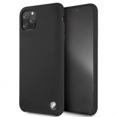 Husa Cover BMW Silicone pentru iPhone 11 Pro Max Black