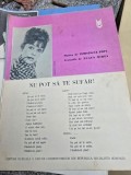 Partitura, Nu pot sa te sufar - Temistocle Popa, Eugen Mirea