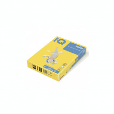 Carton color A4 IQ 160 g/mp 250 coli/top galben intens