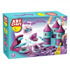 Set de joaca copii Shopiens&amp;reg; Nisip Kinetic Castel cu 8 piese foto