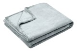 Cumpara ieftin Patura Doudou 220x240cm, Culoare Gri Perla, 100% Poliester