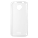 Husa silicon transparent (cu spate mat) pentru Motorola Moto C (XT1754)