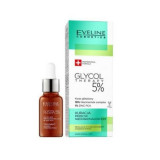 Cumpara ieftin Ser pentru fata, Eveline Cosmetics, Glycol Therapy 5%, 18 ml