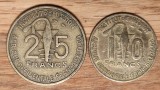 Cumpara ieftin Africa de Vest Occidentala Franceza - Togo - set de colectie 10 + 25 francs 1957