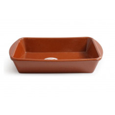 Tava ceramica Azofra pentru cuptor; dimensiuni 28.5x19.3 cm