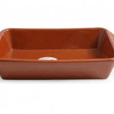 Tava ceramica Azofra pentru cuptor; dimensiuni 28.5x19.3 cm