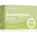 Friendly Soap Natural Soap Lemongrass &amp; Hemp săpun natural 95 g