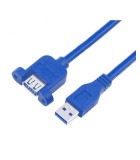 Cablu extensie USB3.0 Tata-Mama 1m pentru panou