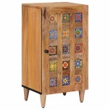 vidaXL Bufet cu ușă natural 40 x 33,5 x 75 cm Lemn de mango solid 4018284