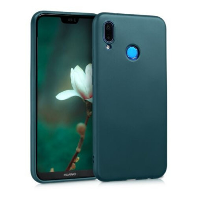 Husa pentru Huawei P20 Lite, Silicon, Albastru, 44359.14 foto