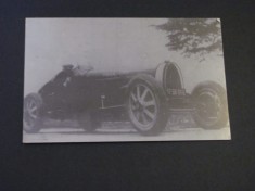 Automobil de Cursă cu Roți Spiță - Carte Poștală Franța ,Necirculată