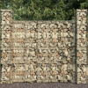 Perete gabion cu capac, 600 x 50 x 200 cm, otel galvanizat GartenMobel Dekor, vidaXL