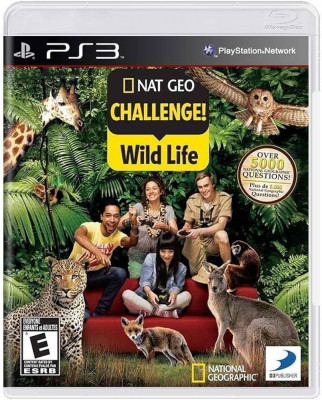 Wii NAT GEO Quiz Wild Life Nintendo joc pentru Wii, Wii mini,Wii U aproape nou foto