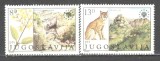 Iugoslavia.1981 Protejarea naturii-Flori si animale SI.319