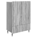 vidaXL Bufet cu sertar Sonoma gri 66 x 34,5 x 97 cm Lemn prelucrat 894441