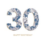 Felicitare - Chrysanthemum 30th | Ling Design