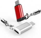 Set de 2 convertoare USB C la Lightning BL2021, aluminiu, multicolor, 20,6 x 6 x 13,7 mm