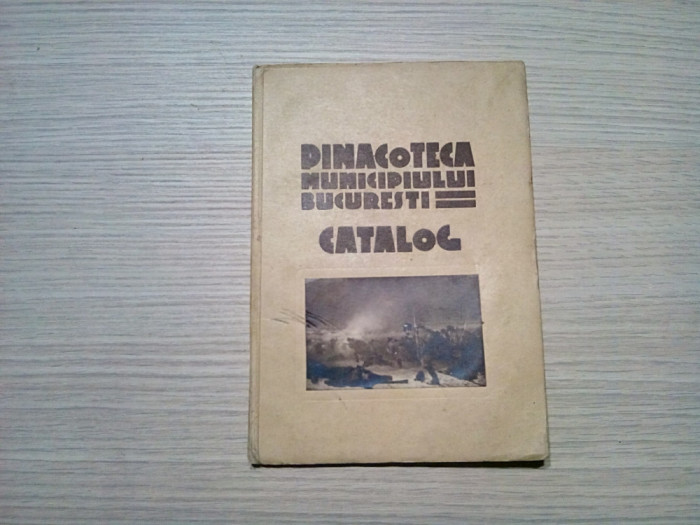 PINACOTECA MUNICIPIULUI BUCURESTI - Catalog - Universul, 1940, 61p.+reproduceri