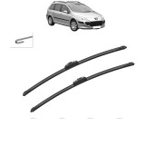 Cumpara ieftin Set 2 Stergatoare PEUGEOT 307 Break (3E) 2002-2009, pentru parbriz, Bosch Aerotwin Retrofit