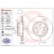 Set disc frana BMW X5 (E70) 02.06-07.13, X5 (F15 F85) 08.13-07.18, X6 (E71 E72) 06.07-12.15, X6 (F16 F86) 08.14-07.19, Spate, 345X24mm, ventilat, BRE