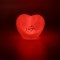 Lampă Veghe, Inimă, Roz, 10x5x8.5 cm, Plastic, Baterii Incluse