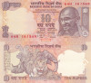 Bancnota India 10 Rupees 2009 UNC