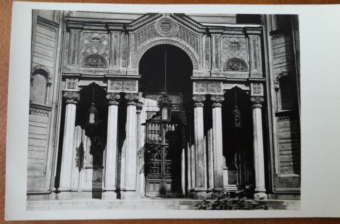 Carte postala, Bucuresti Biserica Sf, Spiridon, perioada interbelica