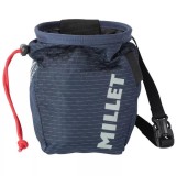 Sac Magneziu Alpinism Millet Ergo Chalk Bag Saphir, Fleece, Bucla Perie, Poliamida